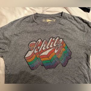 Mens Graphic Tee, Schlitz, XL